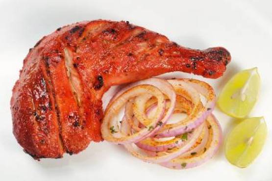 Tandoori Chicken (2 pcs) with Rice