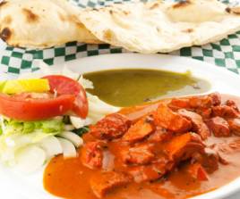 Kids Butter Chicken with Rice/Fries