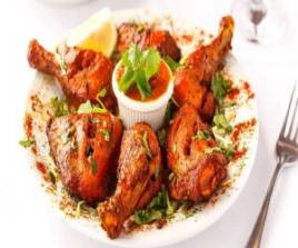 Tandoori Chicken Platter (4 pcs)